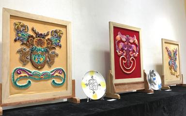 “潤物”無聲 技藝生花——美術系工藝美術品設計專業師生展圓滿舉辦