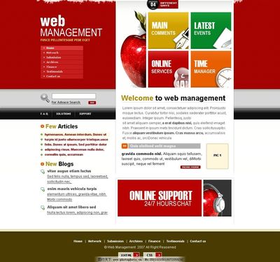 網(wǎng)頁設計中的模板圖片 提升效率與美感的完美結(jié)合